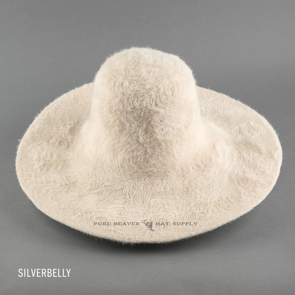 Grizzly | 100% Rabbit Felt Hat Body – Western Weight 250g | Pure