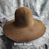 100x Beaver/Lite Weight/Dress Western, 160g. 12cm. brims., western stiff