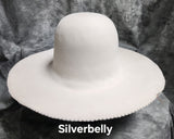 100x Beaver/Lite Weight/Dress Western, 160g. 12cm. brims., western stiff