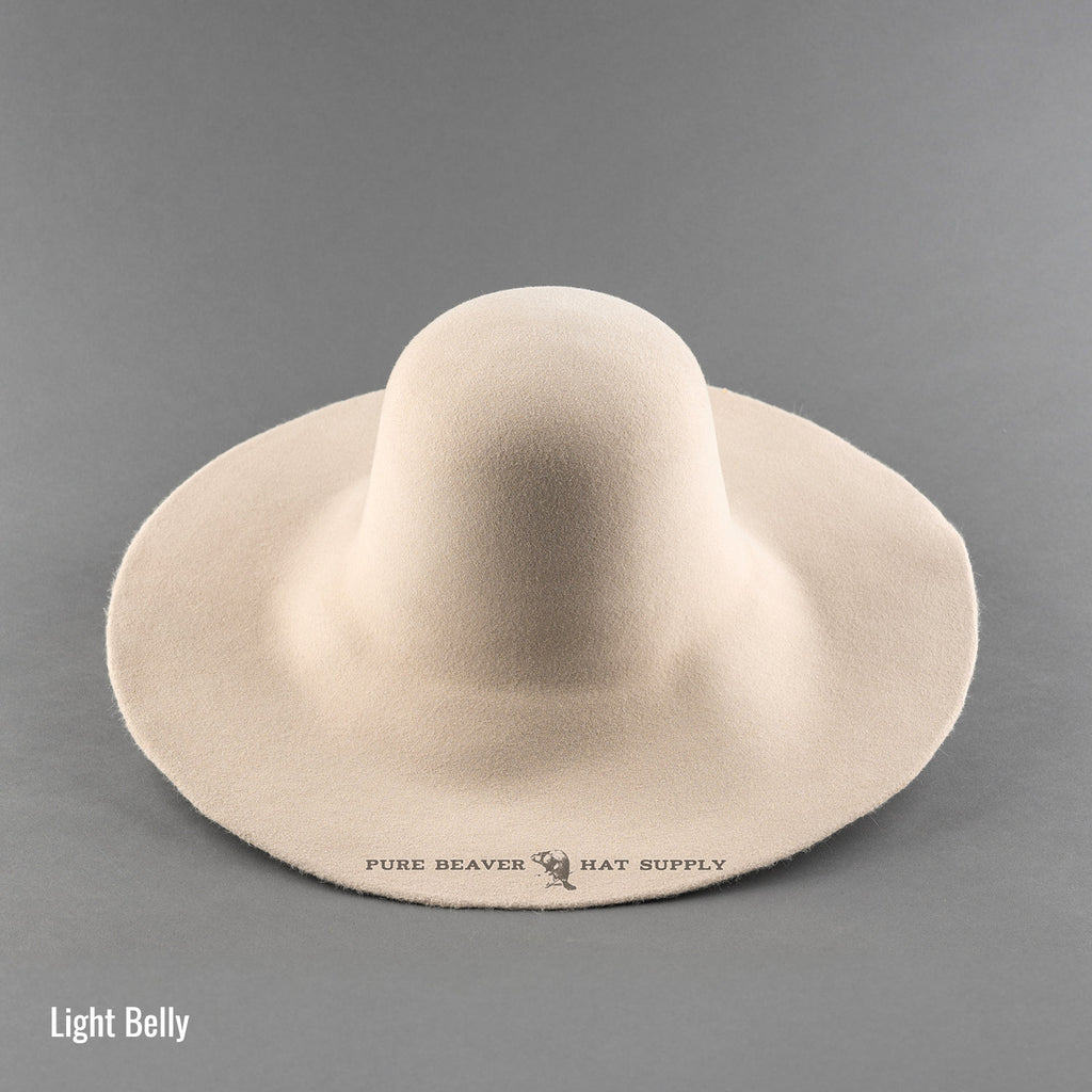 6x Beaver Blend Western Hat Body - 240g