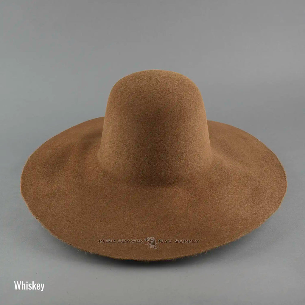 6X Beaver Blend Fur Felt Western Hat Body 240g | Full Pounce Hat 6X Beaver Blend Fur Felt Western Hat Body 240g | Full Pounce Hat
